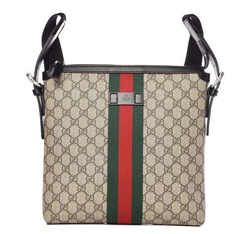 gucci material messenger bag shoulder|best Gucci Messenger bag.